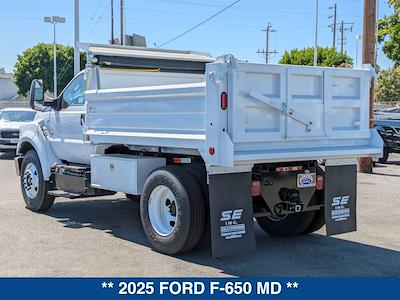 2025 Ford F-650 Regular Cab DRW RWD, Scelzi Dump Body Dump Truck for sale #E250011 - photo 2