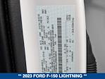 Used 2023 Ford F-150 Lightning SuperCrew Cab AWD Pickup for sale #P43270 - photo 25