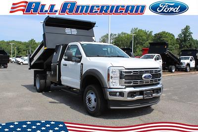 New 2025 Ford F-550 Regular Cab 4WD 9' Dejana Truck & Utility Equipment Steel Dump Truck for sale #250696 - photo 1