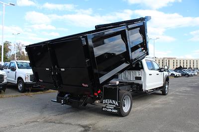 2025 Ford Landscape Dump F550 4x4 12 FT Rugby Stakeless Body Crew Cab for sale #251591 - photo 2