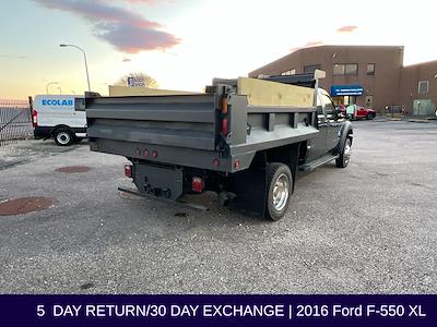 2016 Ford F-550 Crew Cab DRW 4x4 Dump Truck for sale #FO45465 - photo 2
