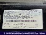 Used 2022 Ford F-150 XL SuperCrew Cab for sale #FO46307L - photo 34