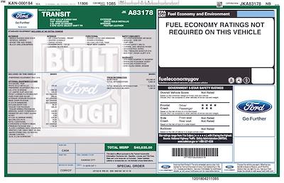 2018 Ford Transit 150 Low Roof RWD Empty Cargo Van for sale #FO47295 - photo 2