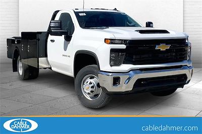 New 2024 Chevrolet Silverado 3500 Work Truck Regular Cab 4WD Flatbed Truck for sale #21320 - photo 1