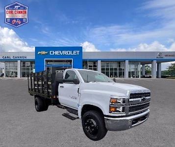 2024 Chevrolet Silverado 5500 Regular Cab DRW 2WD, Knapheide Heavy-Hauler Junior Stake Bed for sale #F0800 - photo 1