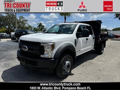 Used 2019 Ford F-450 Crew Cab DRW 4WD Dump Truck for sale #PTF04043 - photo 1