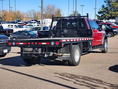 2022 Ford F-550 Crew Cab DRW 4x4, Flatbed Truck for sale #FU41962 - photo 2