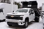 New 2024 Chevrolet Silverado 3500 Work Truck Crew Cab 4x4 9' 7" Rugby Dump Truck for sale #C40196 - photo 3