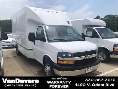 New 2025 Chevrolet Express 3500 16' Unicell Box Van with Walkramp for sale #C5738 - photo 1