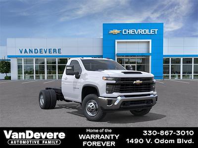 New 2025 Chevrolet Silverado 3500 Work Truck Regular Cab 4x4 60 CA Cab Chassis for sale #C5884 - photo 1