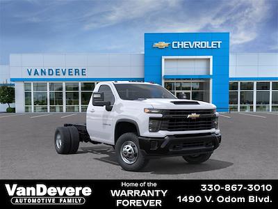 New 2025 Chevrolet Silverado 3500 Work Truck Regular Cab 4x4 60 CA Cab Chassis for sale #C5903 - photo 1