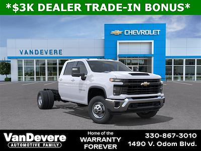 New 2025 Chevrolet Silverado 3500 Work Truck Crew Cab 4x4 60 CA Cab Chassis for sale #C5963 - photo 1