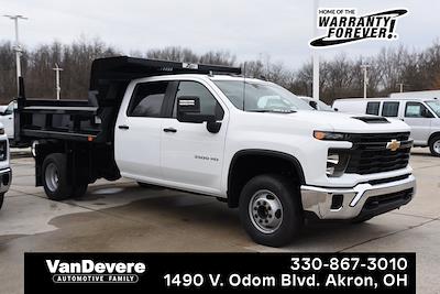 New 2024 Chevrolet Silverado 3500 Work Truck Crew Cab 4x2 9' 7" Rugby Dump Truck for sale #C40194 - photo 1