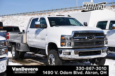 2024 Chevrolet Silverado 4500 Crew Cab DRW 4x4, Flatbed Truck for sale #C40214 - photo 1