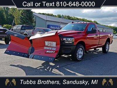 2024 Ram 3500 Regular Cab 4x4, Western Snowplow Plow Truck for sale #35181 - photo 1