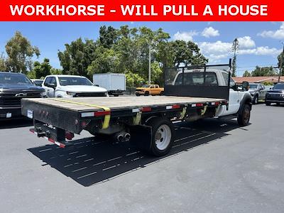 2014 Ford F-550 Regular Cab DRW 4x2 Flatbed Truck for sale #FK01601W - photo 2