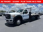 2014 Ford F-550 Regular Cab DRW 4x2 Flatbed Truck for sale #FK01601W - photo 4