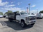 2024 Chevrolet Silverado 5500 Regular Cab DRW 4WD, Morgan Truck Body Prostake Stake Bed for sale #GM4529 - photo 4