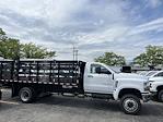 2024 Chevrolet Silverado 5500 Regular Cab DRW 4WD, Morgan Truck Body Prostake Stake Bed for sale #GM4530 - photo 4