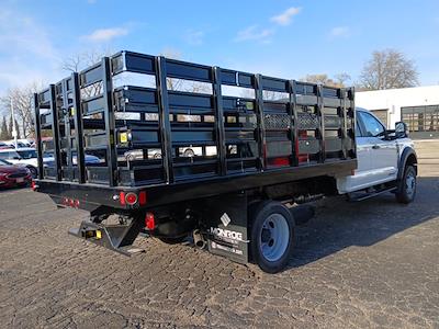 2024 Ford F-450 Super Cab DRW 4WD, Monroe Truck Equipment Versa-Line Platform Body Stake Bed for sale #F43794 - photo 2