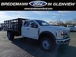 2024 Ford F-450 Super Cab DRW 4WD, Monroe Truck Equipment Versa-Line Platform Body Stake Bed for sale #F43794 - photo 1