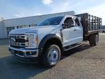 2024 Ford F-450 Super Cab DRW 4WD, Monroe Truck Equipment Versa-Line Platform Body Stake Bed for sale #F43794 - photo 5