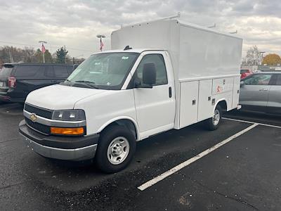 New 2024 Chevrolet Express 3500 Regular Cab RWD 11' Reading Service Utility Van for sale #A7648 - photo 1