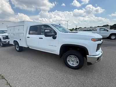 New 2024 Chevrolet Silverado 2500 Work Truck Crew Cab 4WD 8' 2" Reading Enclosed Service Body for sale #A8820 - photo 1