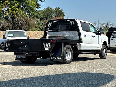 New 2025 Ford F-350 XL Crew Cab 4x4 9' 4" CM Truck Beds Steel Flatbed Truck with Gooseneck Hitch for sale #16678C - photo 2