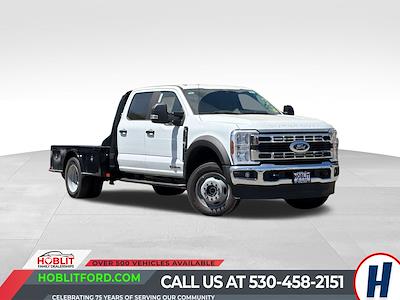 New 2025 Ford F-450 XL Crew Cab 4x4 9' 4" CM Truck Beds Steel Flatbed Truck for sale #16738C - photo 1
