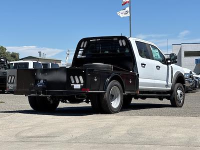 New 2025 Ford F-450 XL Crew Cab 4x4 9' 4" CM Truck Beds Steel Flatbed Truck for sale #16738C - photo 2