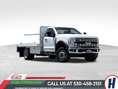 2025 Ford F-550 Regular Cab DRW 4x4 Scelzi Flatbed Truck for sale #16806C - photo 1