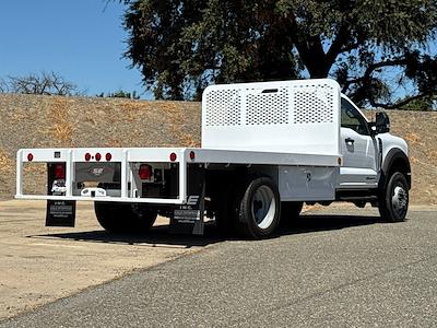 2025 Ford F-550 Regular Cab DRW 4x4 Scelzi Flatbed Truck for sale #16806C - photo 2