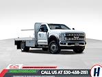 2025 Ford F-550 Regular Cab DRW 4x4 Scelzi Flatbed Truck for sale #16806C - photo 1
