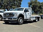 2025 Ford F-550 Regular Cab DRW 4x4 Scelzi Flatbed Truck for sale #16806C - photo 7
