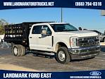 2023 Ford F-350 Crew Cab DRW 4x4, Monroe Truck Equipment Versa-Line Stake Body for sale #F23138 - photo 3