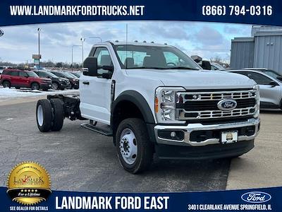 2023 Ford F-550 Regular Cab DRW 4x4, Reading Landscaper SL Cab Chassis for sale #F24063A - photo 1