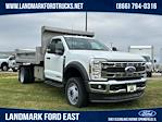 2024 Ford F-550 Regular Cab DRW 4x4, DuraClass Yardbird Dump Truck for sale #F24111 - photo 1