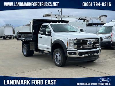 2024 Ford F-450 Regular Cab DRW 4x4, Knapheide Drop Side Dump Truck for sale #F24143 - photo 1