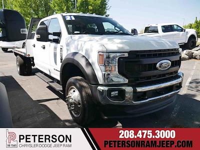2021 Ford F-550 Crew Cab DRW 4x4 Flatbed Truck for sale #995479 - photo 1