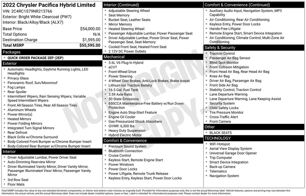 Used 2022 Chrysler Pacifica - photo 42