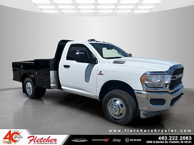 2024 Ram 3500 Regular Cab DRW 4x4, Flatbed Truck for sale #T24418 - photo 1