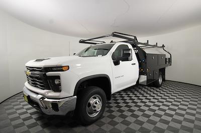 New 2024 Chevrolet Silverado 3500 Work Truck Regular Cab 4x4 12' Knapheide Contractor Truck for sale #D141361 - photo 1