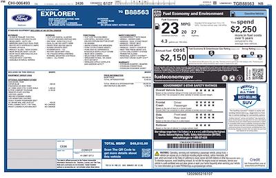 2026 Ford Explorer 4WD SUV for sale #CT413 - photo 2