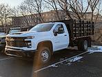 New 2025 Chevrolet Silverado 3500 Work Truck Regular Cab 4WD 12' Morgan Truck Body Stake Bed for sale #SF120587 - photo 3