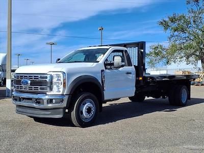 2024 Ford F-550 Regular Cab DRW 4x2 Knapheide Flatbed Truck for sale #A23716 - photo 1