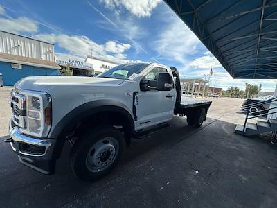 2024 Ford F-550 Regular Cab DRW 4x4 Knapheide Flatbed Truck for sale #A31346 - photo 1