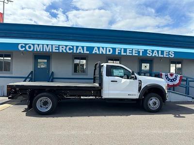 New 2024 Ford F-550 XL Regular Cab 4x4 11' 6" Knapheide Steel Flatbed Truck for sale #A31346 - photo 1