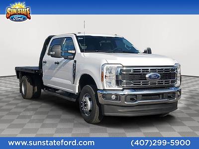 New 2025 Ford F-350 Crew Cab Steel Flatbed Truck for sale #D68656 - photo 1