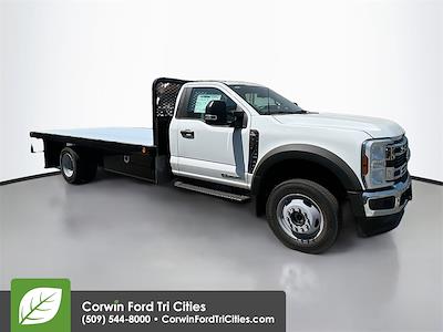 2024 Ford F-550 Regular Cab DRW 4x4 Flatbed Truck for sale #5A35062 - photo 1
